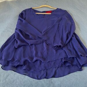 Alfani Elegant Blue Women's Top